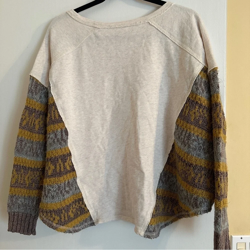 Free People Sinner sweatshirt women XS oversized
